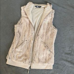 NorthFace faux Fur vest